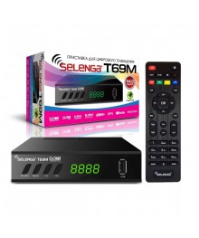 Цифровая TV приставка (DVB-T2) SELENGA T69M (диспл, кнопк, SI2141, T2/C, AC3, WiFi, IPTV, бп)Цифровая TV приставка оптом. Большой каталог Цифровых TV приставок оптом со склада в Новосибирске.