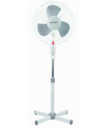 Вентилятор Maxtronic MAX-1619-4 (4) Бело-серый (напольный, 38Вт, 16" - 40 см, 3 скор, 4шт/кор!!!)