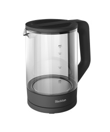 Чайник Blackton Bt KT101G Чёрный стекл (1,7 л, 1500Вт, диск)