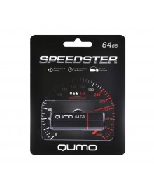 USB3.0 FlashDrives 64Gb QUMO SPEEDSTER 3.0 черныйовокузнецк, Горно-Алтайск. Большой каталог флэш карт оптом по низкой цене со склада в Новосибирске.