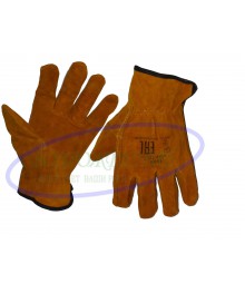 Перчатки цельноспилковые "Driver Gold", утепленные на искусст.меху/уп.6/ой каталог перчаток оптом со склада в Новосибриске. Перчатки оптом с доставкой по Дальнему Востоку.