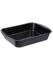 Противень глубокий SATOSHI Валькур, 40х28,5х7см, угл.сталь, антипригарное покрытие 280 град