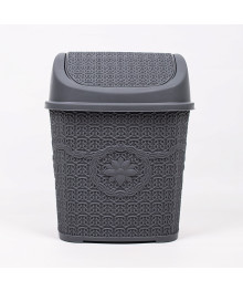 Корзина для мусора  8,35л, 260х210х248мм ASD038-G серый (Турция)