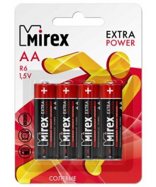 Бат R6 Mirex 1,5V BL-4 (48/480)