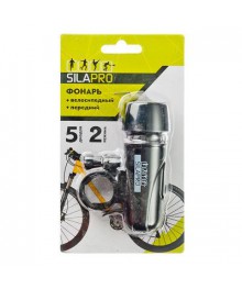 Фонарь велосипедный передний 2 режима, 5 диодов, пит. 4xААА, пластик, 10х3,3х6,5см, черныйВелошлемы оптом со склада в Новосибирске. Большой каталог аксессуры велосипед оптом по низкой цене.