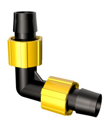 Фитинг Соединитель СКЛ-У16ЛЛ для капельной ленты (уголок)