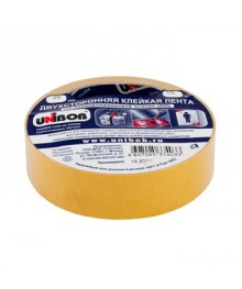 Лента-скотч  двусторонний ПП 25мм*10м UNIBOB (6/72)том со склада в Новосибирске. Большой каталог изолент, скотч оптом с доставкой по Дальнему Востоку.