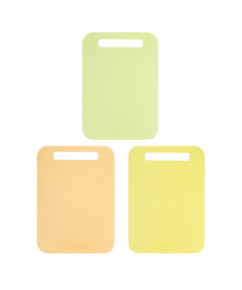 Доска разд пластик 17х24 см, 3 цвета