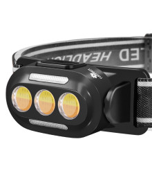 Фонарь Патриот PT-FLG48B налобный (3L, аккум)