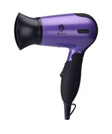 Фен ВАСИЛИСА ФН2-1400 черный с фиолет 2 режима, складн ручка. 1,4кВт