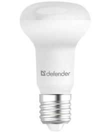 Эл. лампа светодиодная Defender LED-R63-8W-/865/E27 рефлектор, холодный дневной)уп.1шт