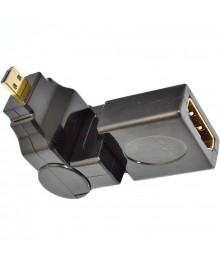 Видео переходник AVW33 (HDMI гнездо - micro HDMI штекер)Востоку. Адаптер Rolsen оптом по низкой цене. Качественные адаптеры оптом со склада в Новосибирске.