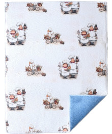 Коврик из микрофибры для сушки посуды Garnet "Ассорти" 38х50 см GR-YMP-40P