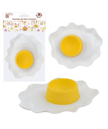Подставка для яйца "Яичница", р.12*14*3см, VL80-213
