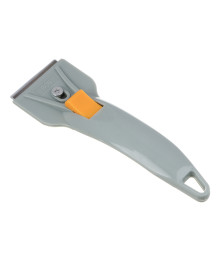 Скребок для стеклокерамики, 14х6см, нерж.сталь, полипропилен