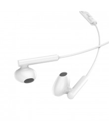 гарнитура HOCO M65 Белые (TYPE-C, вкладыши, вакумные)уры Defender, CBR, Ritmix, SmartBuy оптом по низким ценам со склада в Новосибирске. Микрофоны оптом