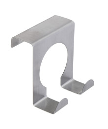 Крючок накидной, нержавеющая сталь, 5x5 см