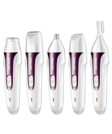 Набор для стрижки Sonax PRO SN-8822 фиолетовый (5в1)