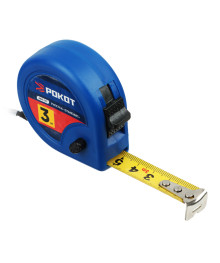 Рулетка РОКОТ 3м*16мм "Standart"