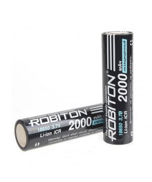 Акк  литиевый ROBITON LI18650-2000NP-PK1 без защиты 2000mAh, 3.7V PK1 гг Новосибирск, Барнаул, Горно-Алтайск, Бийск, Томск, Кемерово, Новокузнецк, Ленинск-Кузнецк и др: