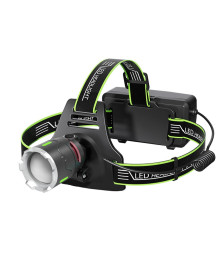 Фонарь NICEDEVICE ND-4045 налобный (1500 люмен, Zoom, 3режима, аллюм+ пластик, акк2*18650)