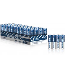 Бат LR6            Ergolux Alkaline BOX40 (40шт)  уп.40