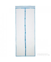 Штора-сетка от мух на магнитах "Капутомоскито" 220*90см"Птички" голубойоптом с доставкой по Дальнему Востоку. Средства от насекомых оптом с доставкой по Дальнему Востоку.