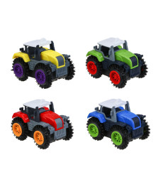 Трактор-перевёртыш, 2хАА, PP, 10х8х8,5см, 3 дизайна