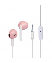 наушн FORZA проводные вкладыши, Карамель, цветные, 120см, микрофон, пластикльшой каталог наушников оптом. Качественные наушники оптом по низкой цене со склада в Новосибирске.