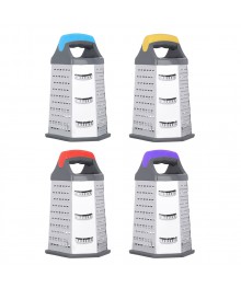 Терка 6-х сторонняя VETTA 22см, 4 цвета ручкишой ассортимент товара. Купить овощерезку в Новосибирске оптом по низким ценам большой ассортимент.