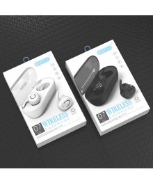 Наушники беспроводные EZRA TWS07 белые, гарнитура TWS (bluetooth)льшой каталог наушников оптом. Качественные наушники оптом по низкой цене со склада в Новосибирске.