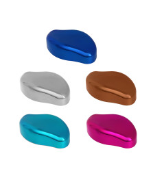 Терка для ног нано с абразивной поверхностью, пластик, 10х5.5х2.5 см, 3-5 цветов