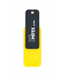 USB2.0 FlashDrives64 Gb Mirex CITY YELLOWовокузнецк, Горно-Алтайск. Большой каталог флэш карт оптом по низкой цене со склада в Новосибирске.