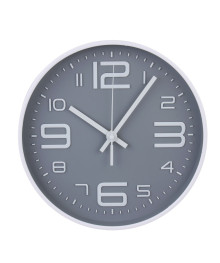 Часы настенные LADECOR CHRONO круглые, 25x25x4 см, пластик, стекло, 1хАА