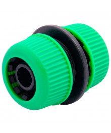 Муфта ремонтная для шланга d1/2" HL035 в пакетеСадовый инвентарь оптом. Лейки оптом с доставкой по РФ. Садовые лейки оптом.