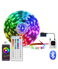 Лента светодиодная Огонек OG-LDL51 набор RGB 10м (Bluetooth, 24В, пульт)