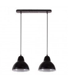 2019/2черный (2) Светильник бытовой потолочный (220V 40W E27)