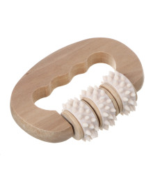 Массажный роллер SILAPRO Max 11х8х3.5см, дерево, PVC