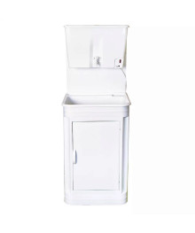 Умывальник Элбэт с Эвбо-17 (с водонагревателем) белый пластиковый бак и пластиковая.мойка