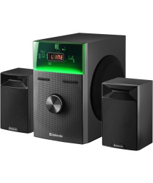 Колонки Defender Tresor 2.1  50 Вт, Bluetooth, FM/AUX/RC/Light/USB