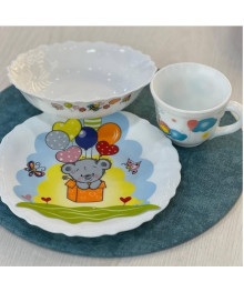 Набор для завтрака 3 пр JELLY PO-3sd-773, Иран (1/12)