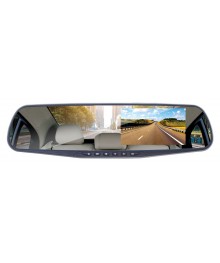 Видеорегистратор Digma FreeDrive 303 MIRROR DUAL черный (Зеркало, 2 камеры, 5Mpix 1080x1920 1080p)