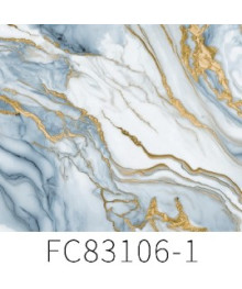 Пленка самоклеющаяся Grace FC83106-1-67,5 белый-голуб мрамор, повышенная плотность, 67,5см/8м