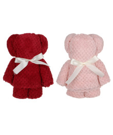 Салфетка для уборки, 35x75 см, 2 дизайна, цвет розовый, красный