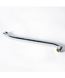 Гусак для ванной изогнутый 45см  (91904)