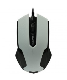 Мышь Qumo Office M14, белая, проводная, оптическая, 1000 dpiм с доставкой по гг Новосибирск, Кемерово, Новокузнецк, Ленинск-Кузнецк, Барнаул, Горно-Алтайск, Би