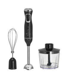 Блендер DELTA DL-7060A черный 1200 Вт, 2 скорости, венчик,измельчитель(6)