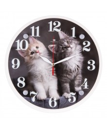 Часы настенные СН 3030 - 036 Домашние любимцы (d=30см) (10/уп)астенные часы оптом с доставкой по Дальнему Востоку. Настенные часы оптом со склада в Новосибирске.