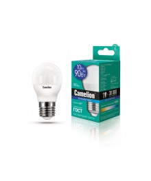 Эл. лампа светодиодная Camelion LED-G45-10W-/865/E27(Шар 10Вт 220В, аналог 90Вт) уп.1/10/100нецк, Ленинск-Кузнецк, Барнаул, Горно-Алтайск, Бийск и др. Большой каталог светодиодных ламп оптом.