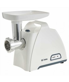 Эл мясорубка DELTA DL-6104M белый с серым : 2000 Вт, (4)